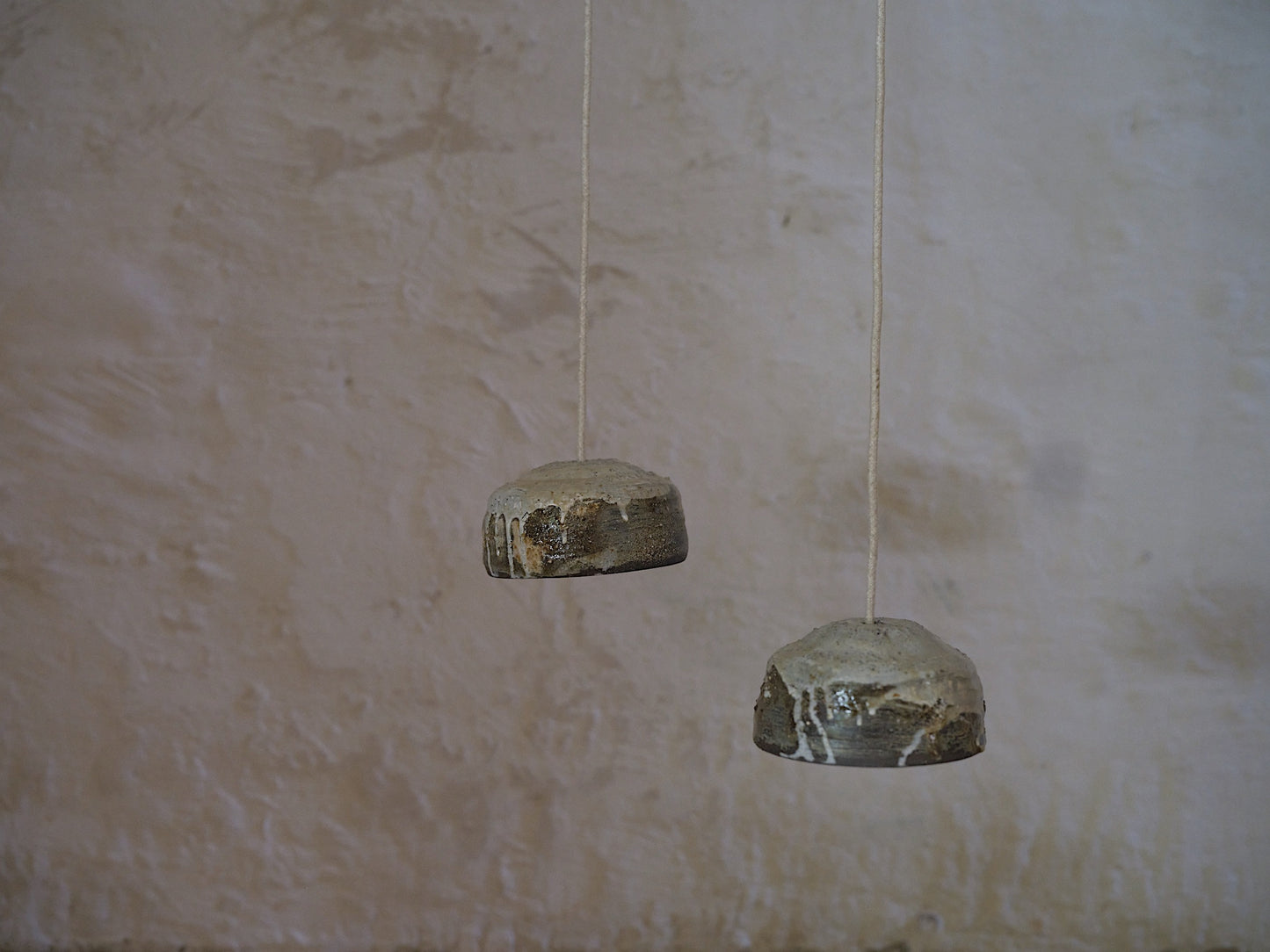 Seizan no. 1 - light sculpture, clay