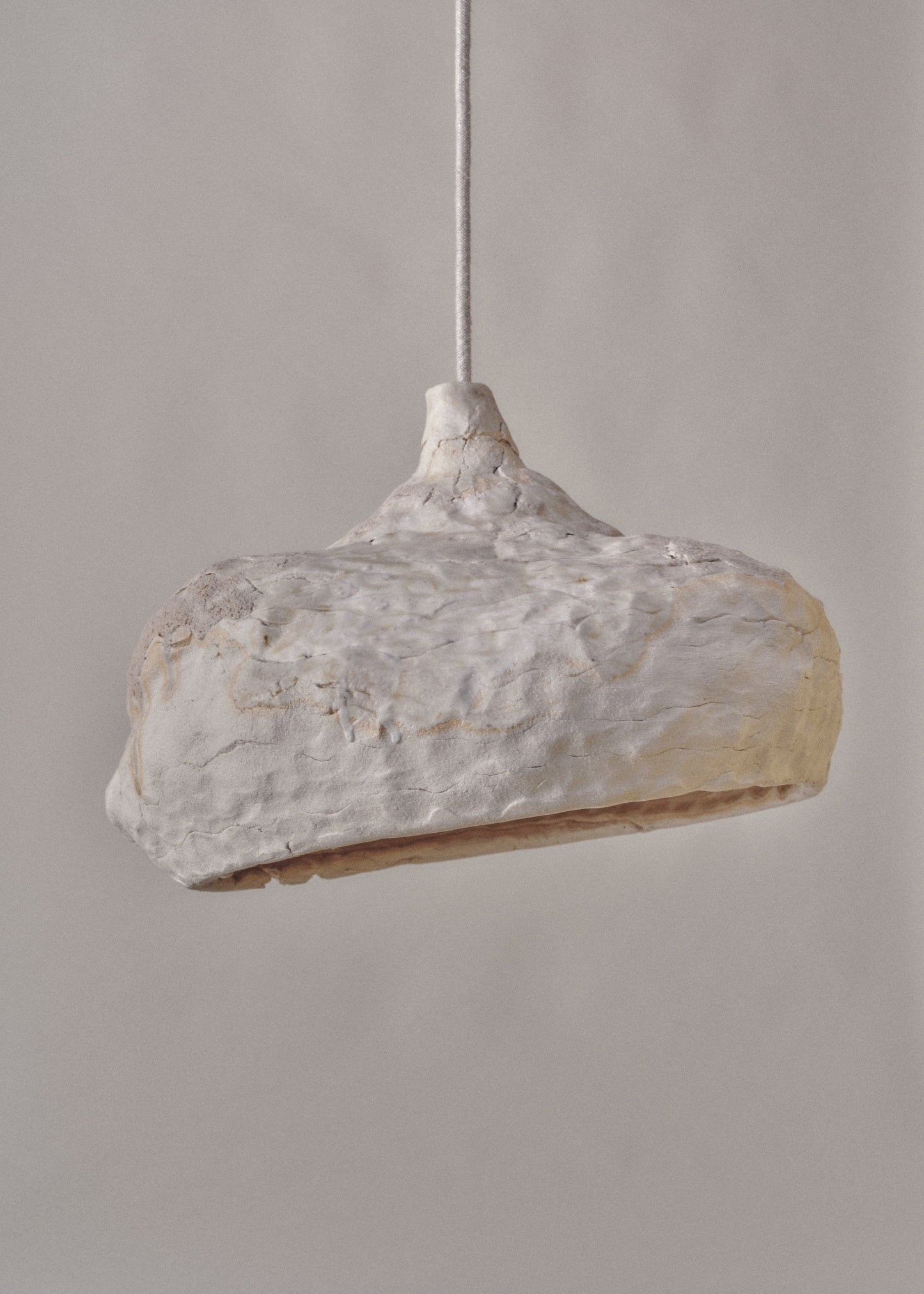 Seizan no. 7 - big light sculpture, clay
