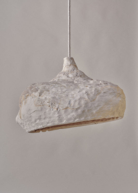 Seizan no. 7 - big light sculpture, clay