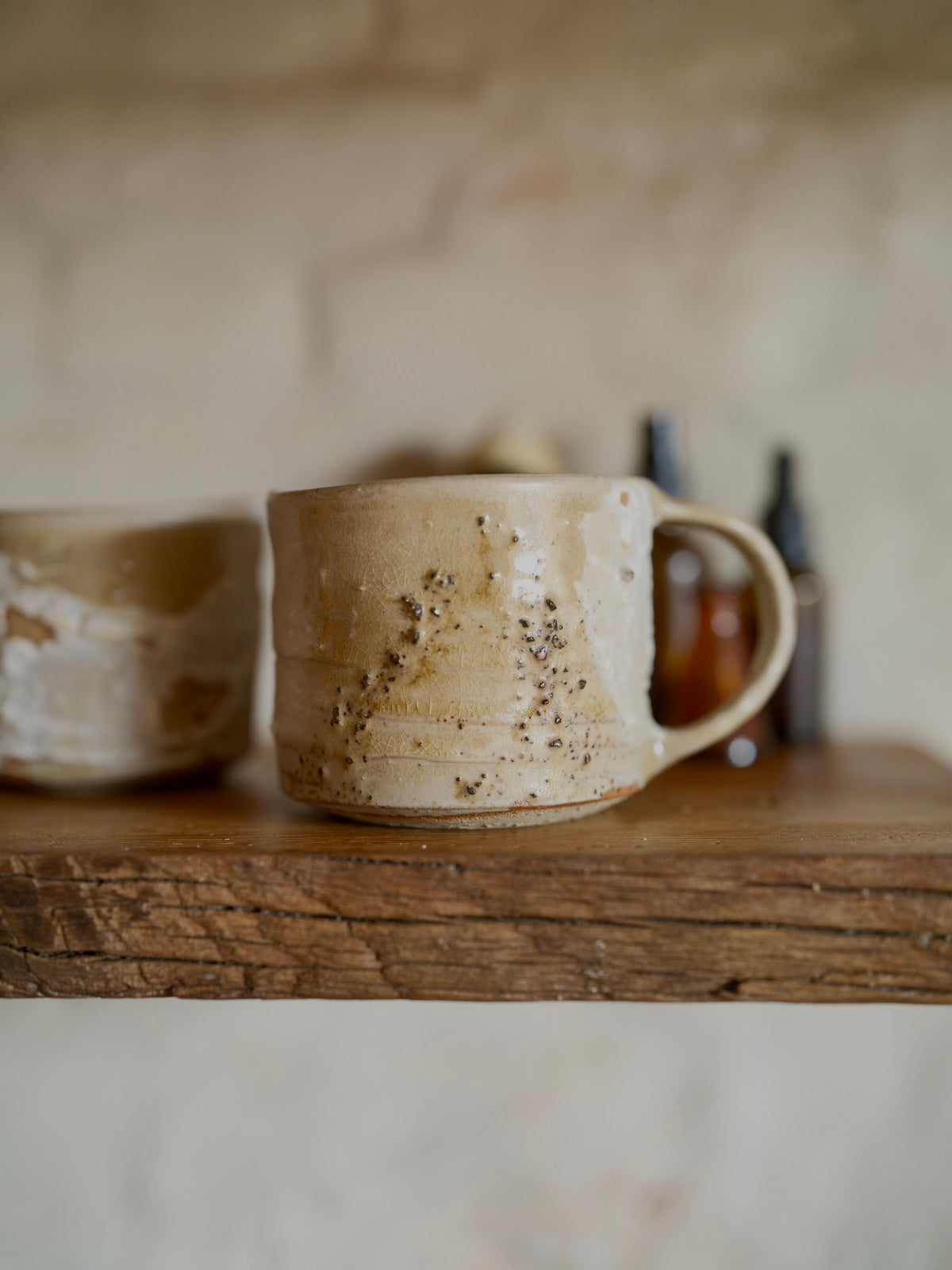 big filled cup ash craquelé