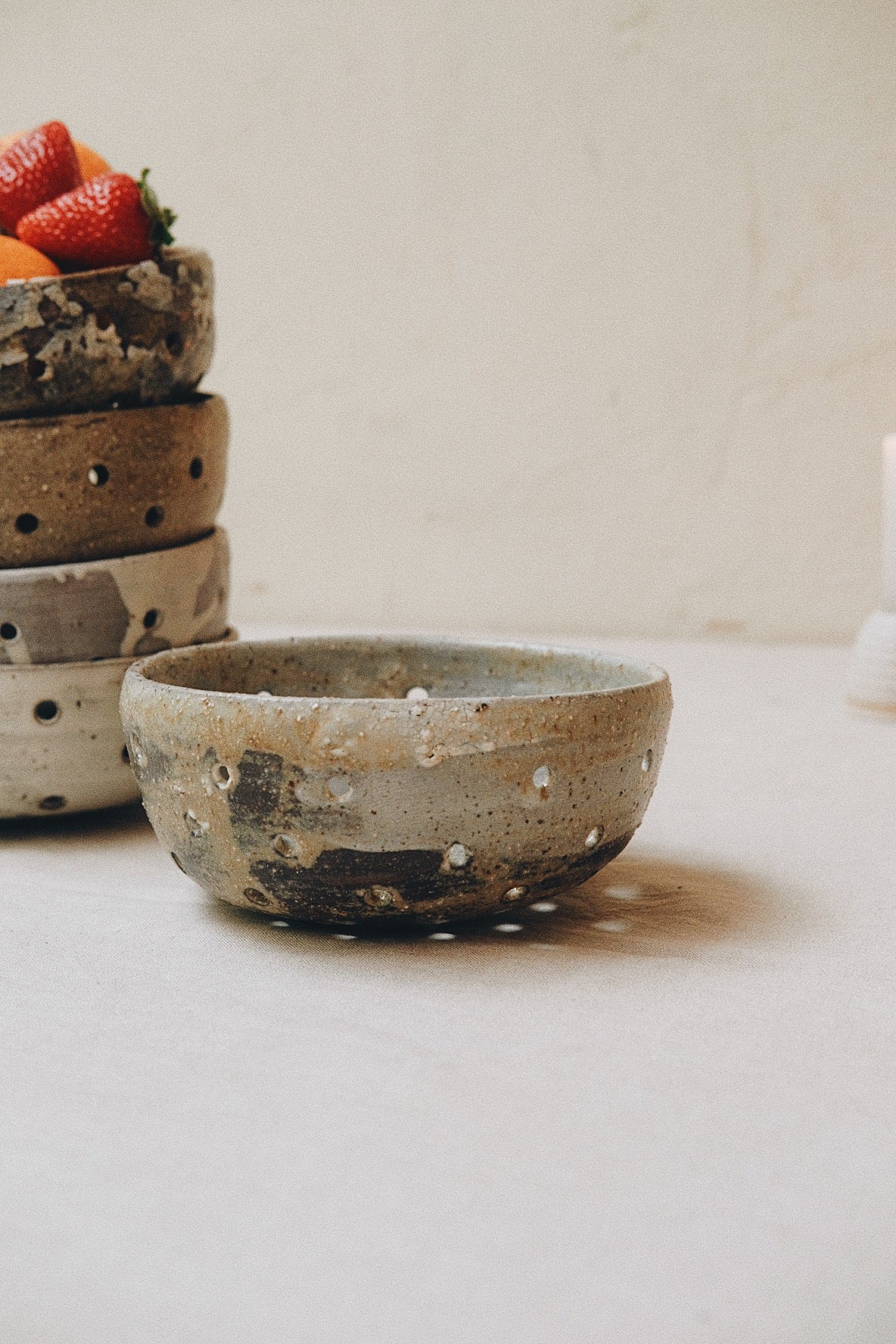 berry bowls / colanders / vergiet