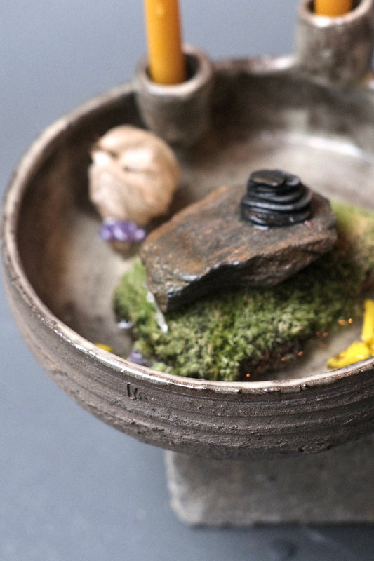 Make a ceramic ritual piece / Sunday 22.10
