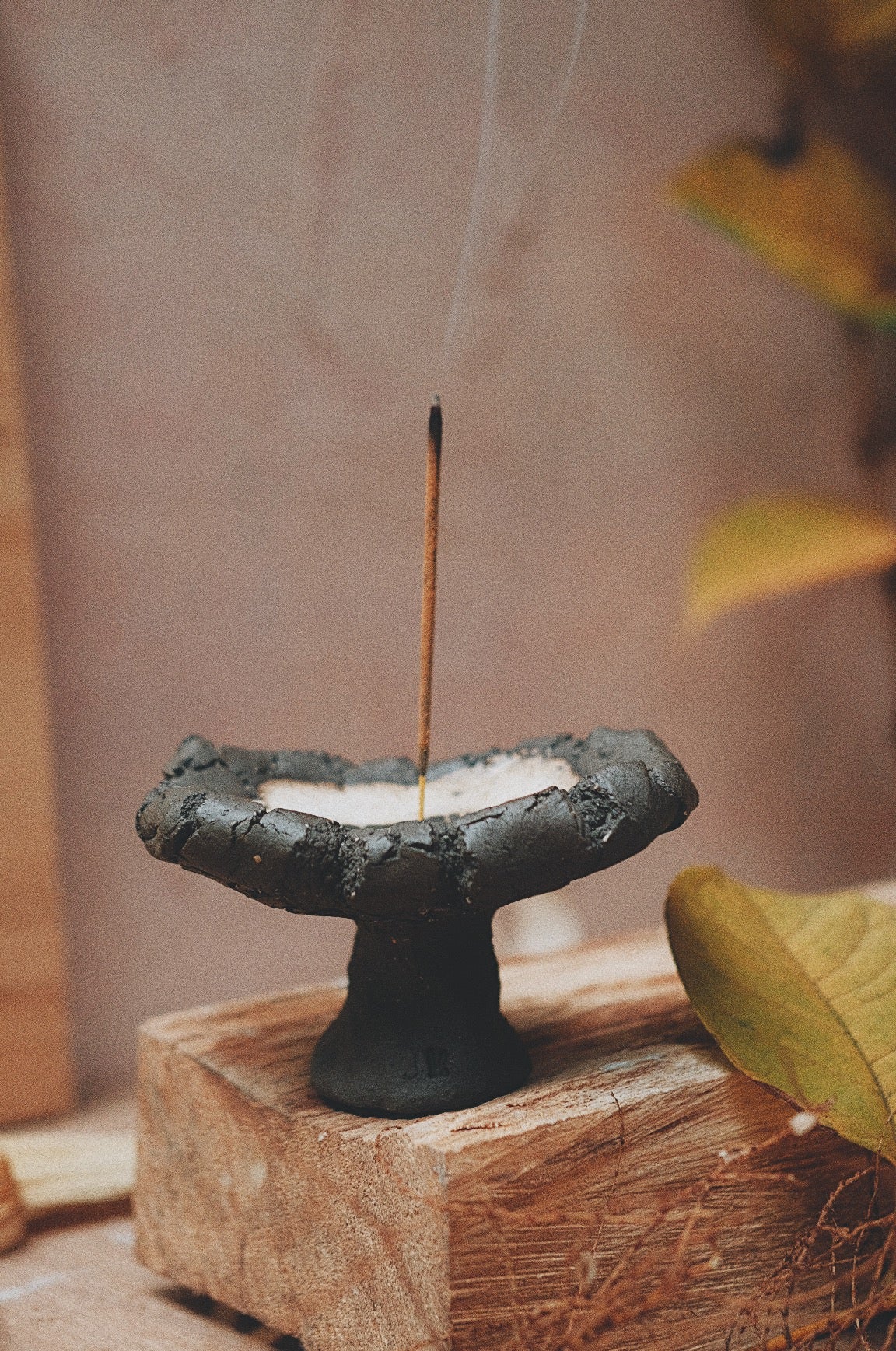 Wabi tray circle black