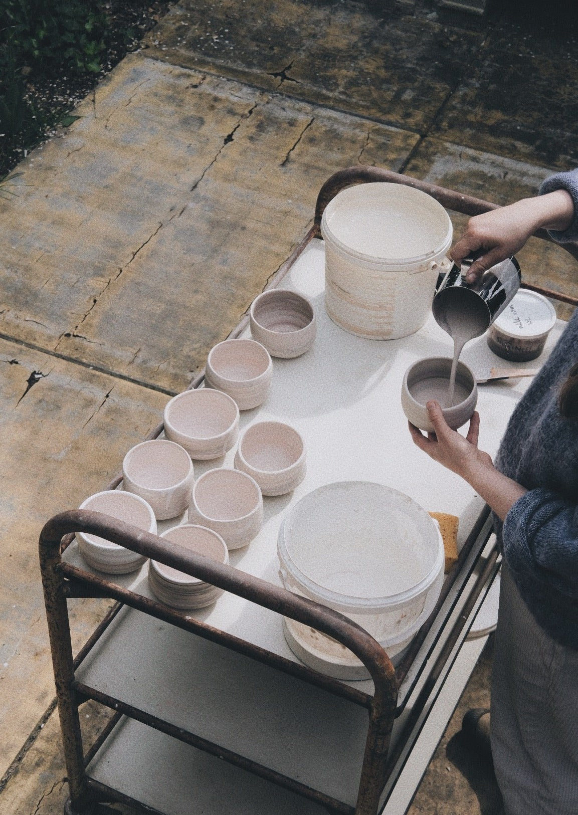 Glaze your pieces (after you follow a making workshop)