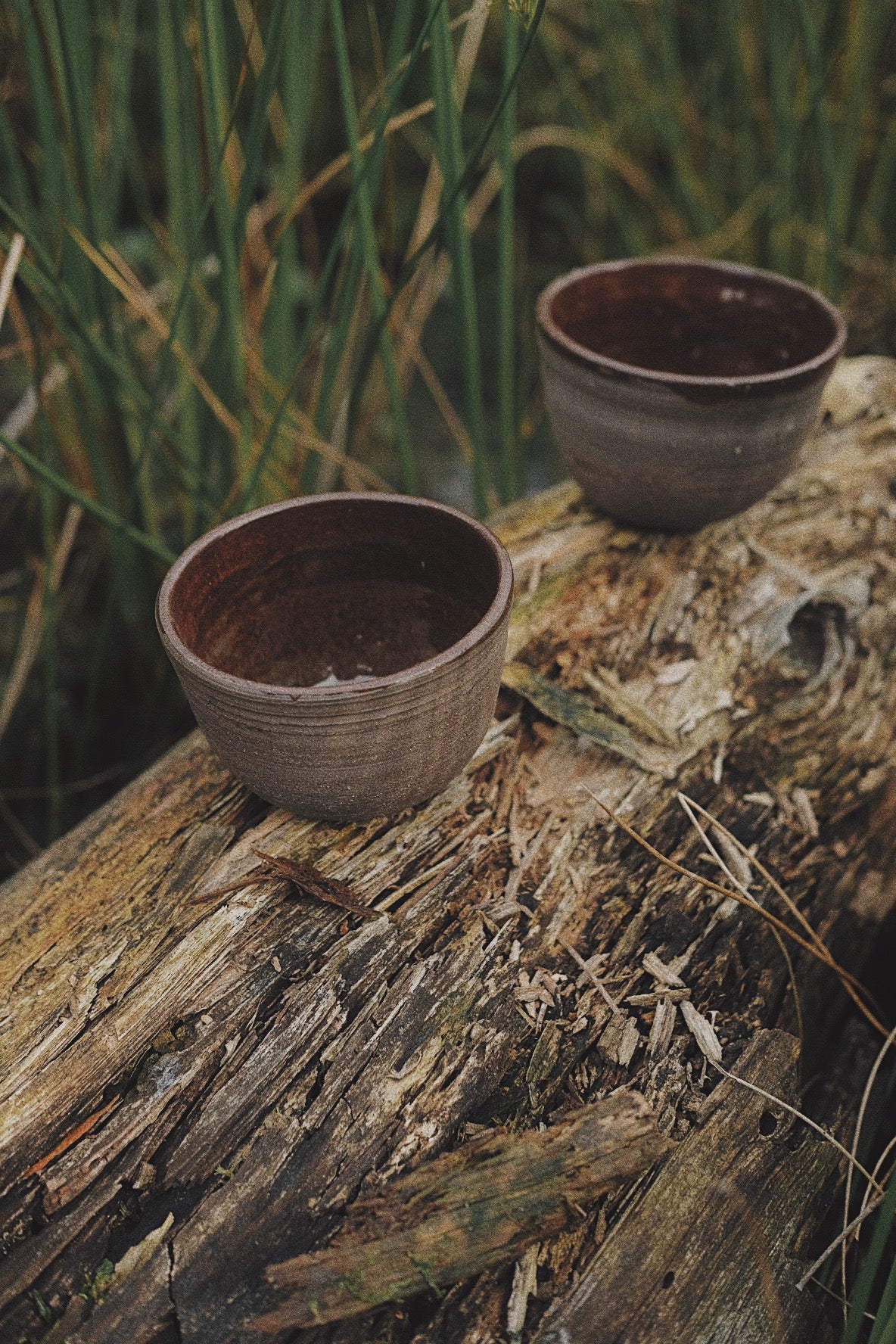 Tea bowl ash glaze