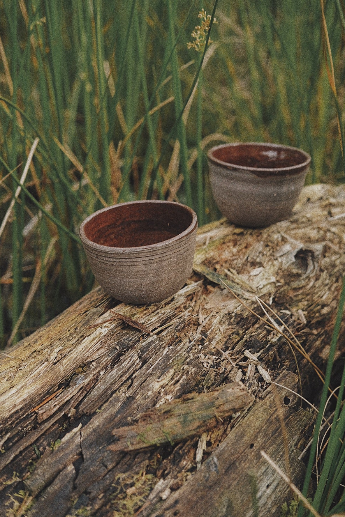 Tea bowl ash glaze