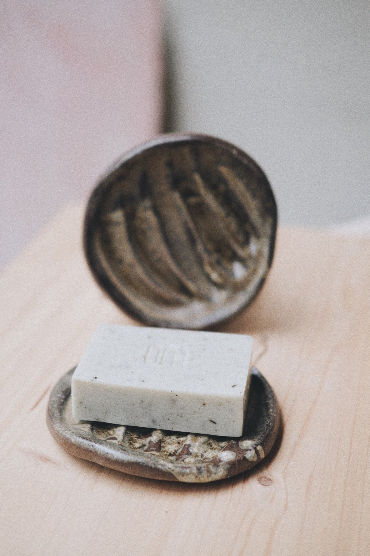 Organic form / soap tray