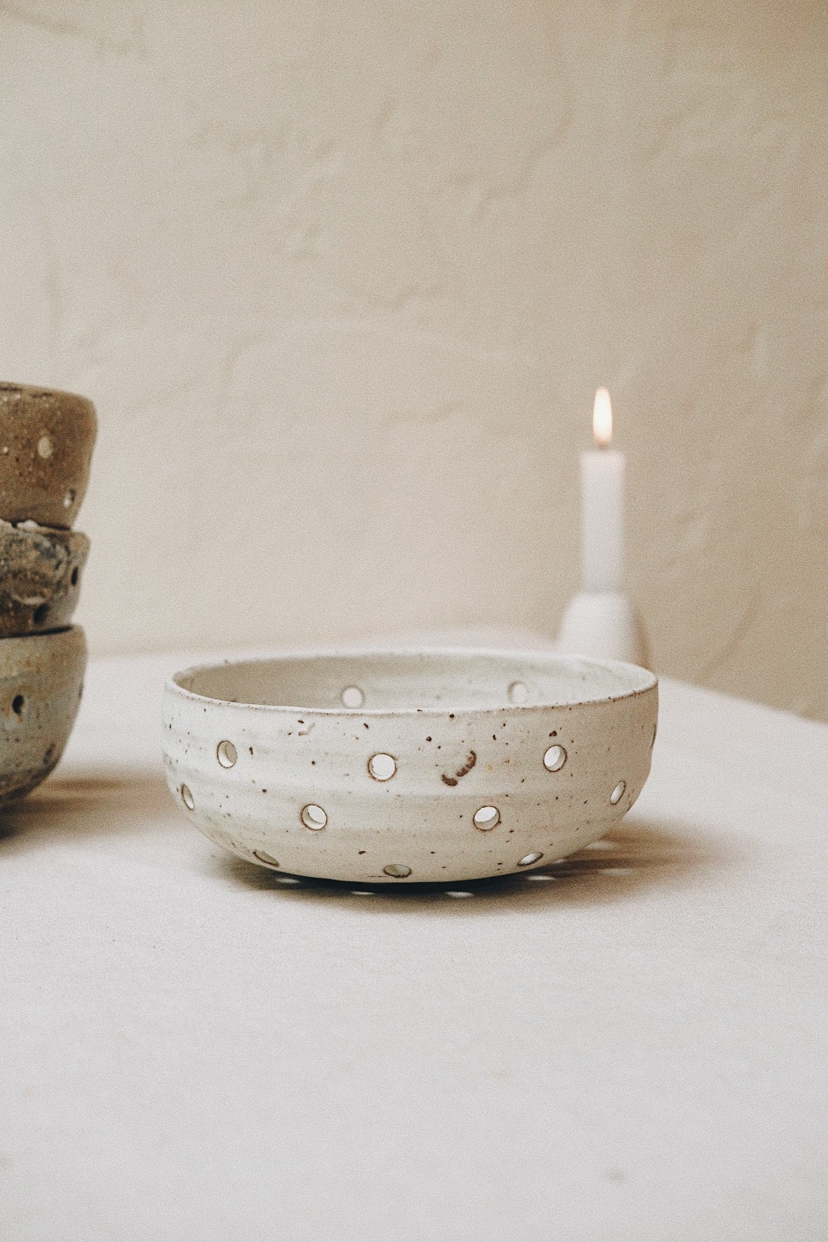 berry bowls / colanders / vergiet