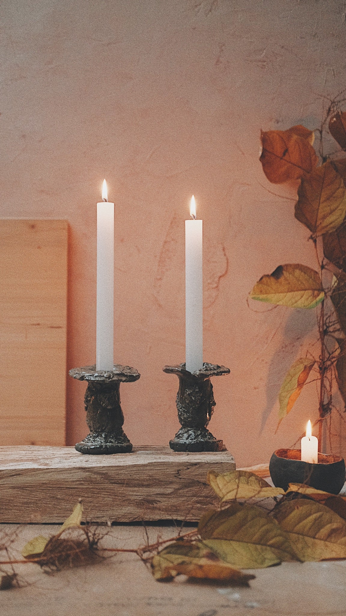 Candleholder wabi