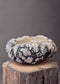 Black eruption - Sculpture, clay